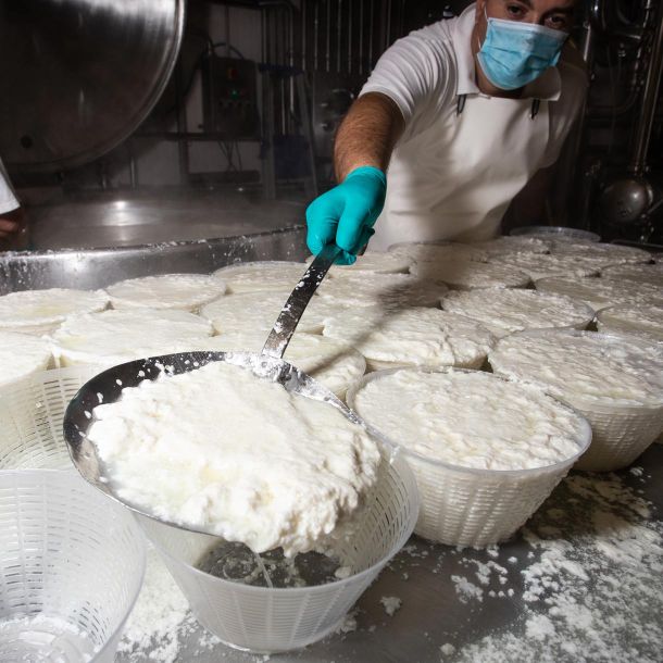 La ricotta di affioramento