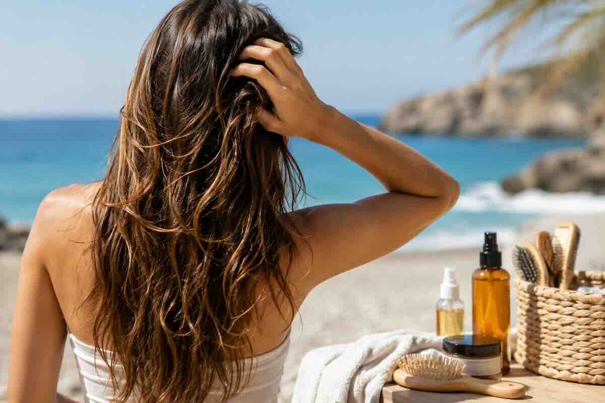 Capelli in estate
