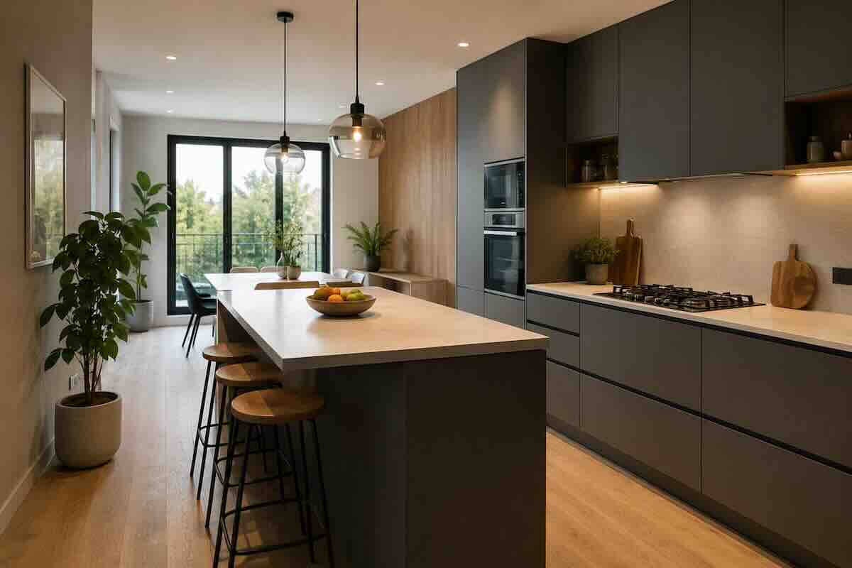 Cucina con isola